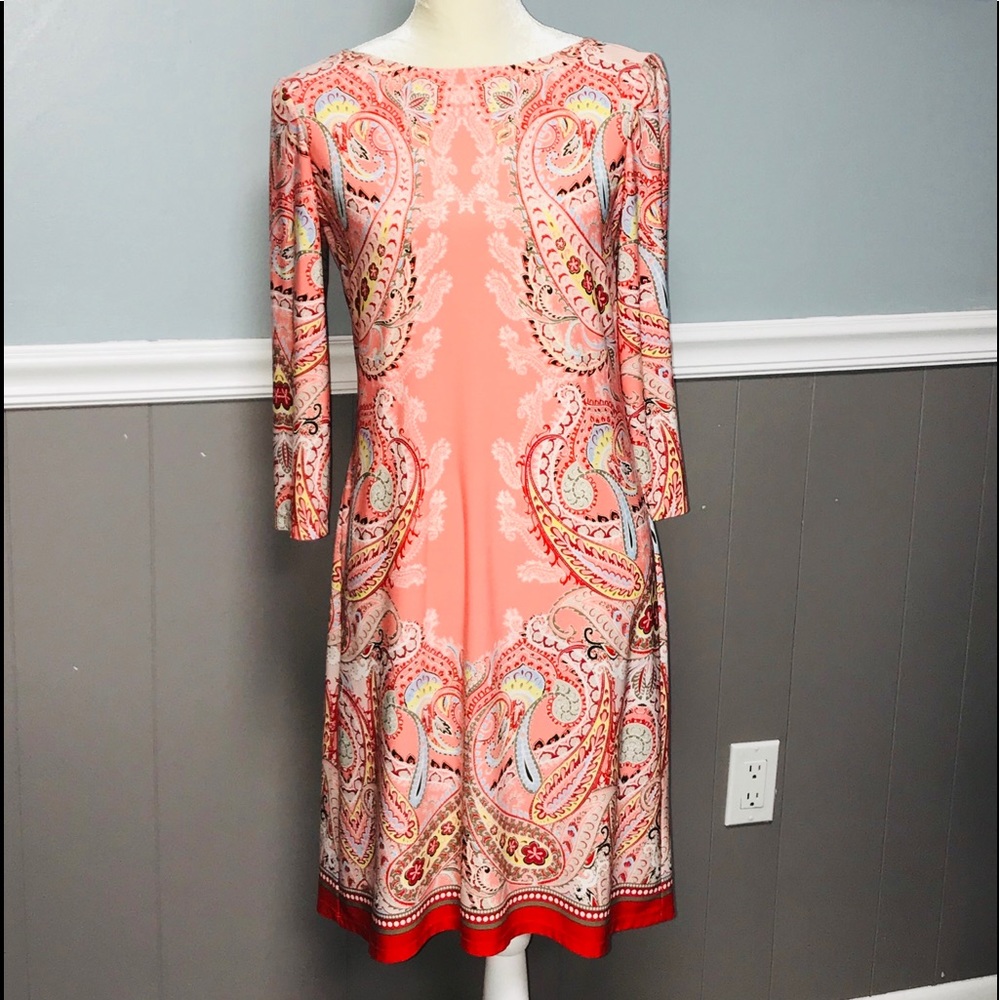 Peach Dress